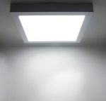 Picture of 24W LED Recessed Downlights,  Flat Ultra Slim Lamp Cool White 7000K, Super Bright Ceiling Light