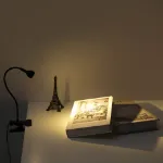 Picture of USB Clip-On LED Desk Lamp, Flexible Clamp Reading Light for Bedside, Table & Office