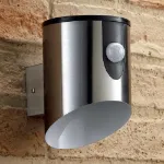 Picture of Wireless Battery-Operated LED Motion Sensor Wall Light, IP44 Waterproof Cylinder Sconce for Outdoor Security