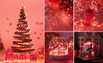 Picture of Battery-Operated Red Fairy String Lights,  3M, 30 LEDs, Vibrant Ambiance for Parties, Weddings, Holidays & New Year’s Eve