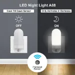 Picture of LED Plug-In Night Light with Light Sensor, Child Safety & Emergency Lamp