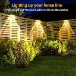 Picture of 3 Modes, IP65 Waterproof LED Wall Lights for Deck, Patio, Steps & Railings (4-Pack)