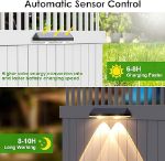 Picture of 3 Modes, IP65 Waterproof LED Wall Lights for Deck, Patio, Steps & Railings (4-Pack)