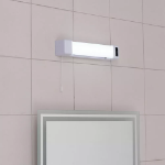 Picture of LED 6W Bathroom Wall Light, Shaver Socket & Pull Cord Switch,  White Finish