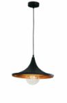 Picture of Industrial Pendant Light with Black & White Shade,  Ceiling Hanging Lamp for Kitchen & Dining