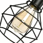 Picture of Vintage Industrial 6-Arm Spider Pendant Light, Retro Cage Chandelier Ceiling Lamp