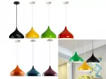 Picture of Modern Pendant Light, Retro Ceiling Lamp Shade Chandelier Hanging Fixture