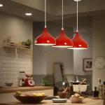 Picture of Modern Pendant Light, Retro Ceiling Lamp Shade Chandelier Hanging Fixture