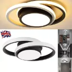 Picture of Luminous Halo LED Ceiling Light , Sleek Modern Ceiling Chandelier for Home & Office