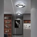 Picture of Luminous Halo LED Ceiling Light , Sleek Modern Ceiling Chandelier for Home & Office