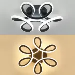 Picture of Modern LED Ceiling Light, Chic Dimmable Chandelier for Living Room, Bedroom & Office, Stylish Pendant Lamp