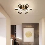 Picture of Modern LED Ceiling Light, Chic Dimmable Chandelier for Living Room, Bedroom & Office, Stylish Pendant Lamp