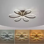 Picture of Modern LED Ceiling Light, Chic Dimmable Chandelier for Living Room, Bedroom & Office, Stylish Pendant Lamp