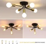 Picture of Modern Chic LED Ceiling Light – Stylish Pendant Chandelier for Living Room & Bedroom