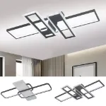 Picture of Modern LED Ceiling Light, Chic Dimmable Chandelier for Living Room, Bedroom, Kitchen & Office