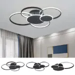 Picture of Modern LED Ceiling Light, Chic Dimmable Chandelier for Living Room, Bedroom, Kitchen & Office