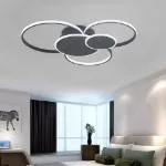 Picture of Modern LED Ceiling Light, Chic Dimmable Chandelier for Living Room, Bedroom, Kitchen & Office