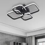 Picture of Modern LED Ceiling Light, Chic Dimmable Chandelier for Living Room, Bedroom, Kitchen & Office