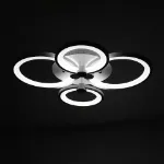 Picture of Modern LED Ceiling Light, Chic Dimmable Chandelier for Living Room, Bedroom, Kitchen & Office