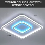 Picture of Chic LED  Ceiling Lamp – Modern Pendant Chandelier for Living Room & Bedroom