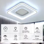 Picture of Chic LED  Ceiling Lamp – Modern Pendant Chandelier for Living Room & Bedroom