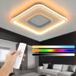 Picture of Chic LED  Ceiling Lamp – Modern Pendant Chandelier for Living Room & Bedroom