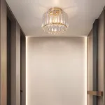 Picture of Modern Crystal Ceiling Light,  Chic LED Chandelier for Living Room & Bedroom