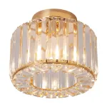 Picture of Modern Crystal Ceiling Light,  Chic LED Chandelier for Living Room & Bedroom