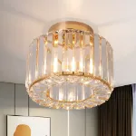 Picture of Modern Crystal Ceiling Light,  Chic LED Chandelier for Living Room & Bedroom