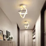 Picture of Modern Chic LED Ceiling Light, Minimalist Chandelier for Bedroom, Living Room & Hallway