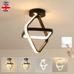 Picture of Modern Chic LED Ceiling Light, Minimalist Chandelier for Bedroom, Living Room & Hallway