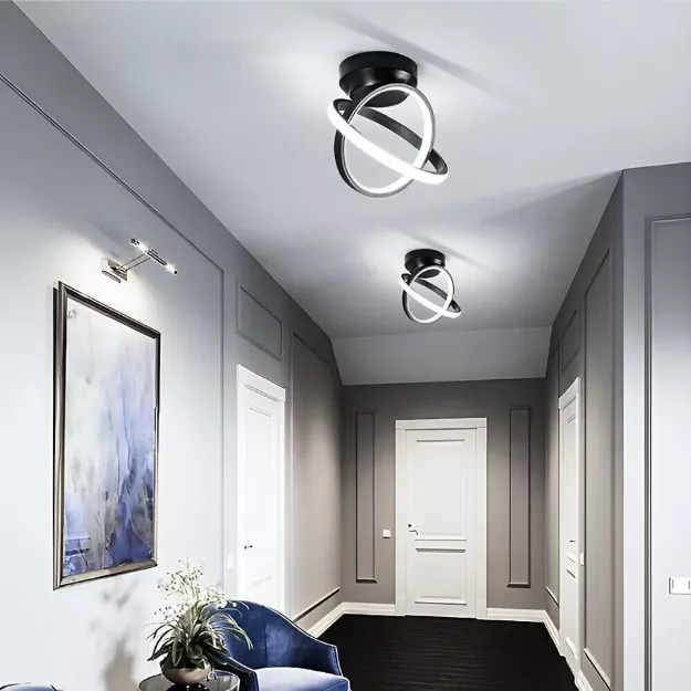 Picture of LED Ceiling Light,  Modern Chic Chandelier for Living Room, Bedroom & Kitchen – Energy-Efficient Pendant Lamp