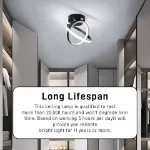 Picture of LED Ceiling Light,  Modern Chic Chandelier for Living Room, Bedroom & Kitchen – Energy-Efficient Pendant Lamp