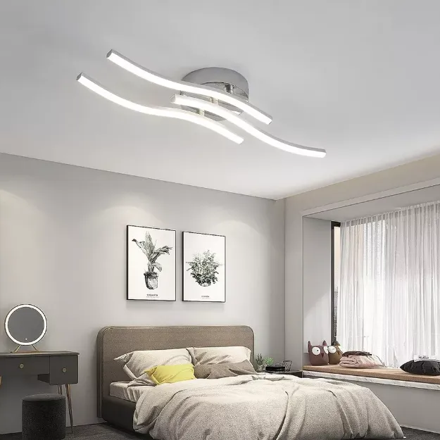 Picture of LED Lamp Ceiling Light Modern Chic Chandelier Living Room Bedroom Pendant Lights