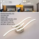 Picture of LED Lamp Ceiling Light Modern Chic Chandelier Living Room Bedroom Pendant Lights