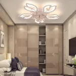 Picture of LED Ceiling Fan Light Dimmable Chandelier Living Room Lamp With Remote Control