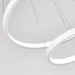 Picture of Modern LED Ceiling Light, Chic 2/3 Ring Pendant Chandelier with Dimmable Remote Control