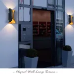 Picture of 10w waterproof led wall lights up/down modern sconce outdoor/indoor lamp ip65 