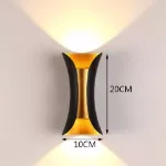 Picture of 10w waterproof led wall lights up/down modern sconce outdoor/indoor lamp ip65 