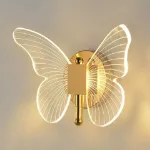 Picture of Modern LED Butterfly Wall Sconce, Creative Indoor Decorative Light