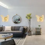 Picture of Modern LED Butterfly Wall Sconce, Creative Indoor Decorative Light