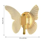 Picture of Modern LED Butterfly Wall Sconce, Creative Indoor Decorative Light