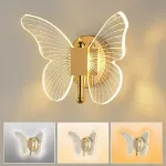 Picture of Modern LED Butterfly Wall Sconce, Creative Indoor Decorative Light