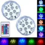 Picture of IP68 Waterproof Submersible LED Lights, Vibrant Underwater Pool & Spa Glow