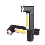 Picture of 90° Angle Waterproof Flashlight, USB Rechargeable Outdoor Camping Torch & Work Light