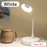 Picture of USB Charging LED Study Night Light, Flexible & Eye-Care LED Desk Lamp For Studying