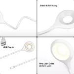 Picture of USB Charging LED Study Night Light, Flexible & Eye-Care LED Desk Lamp For Studying