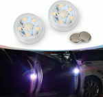 Picture of 2pcs Mini One-button self-adhesive home bedside car led touch-sensor light lamps