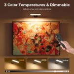 Picture of Rechargeable Battery-Operated Wall Lights for Pictures, Frames & Mirrors – 3 Color Temperatures, Remote Control