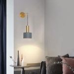 Picture of Battery-Operated Wall Sconces – Modern Wireless Wall Lamps with Remote, Dimmable LED Bulbs, and Adjustable Copper Design  (pack of 2)